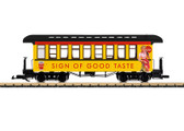LGB Coca Cola Passenger Car G Scale 36812