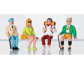 LGB G Scale Set of Seated Touristed Figures 53007