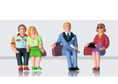 LBG G Scale Set of Seated Passenger Figures 53006