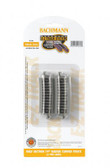 Bachmann half Section 19” Radius Curved Track (6 per Card) N scale 44856