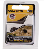 Woodland Scenics Culverts (2) Masonry Arch Culvert N Scale C1163