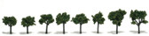 Woodland Scenics Tree 3/4” - 1 1/4” Medium Green TR1501