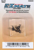 Bachmann EZ Mate Mark II Magnetically Operated Knuckle Couplers With Metal Coil Springs and Spring Retainers  1 Pair 78502