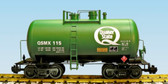 USA  QUAKER STATE 29' BEER CAN TANK GREEN R15220