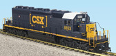 USA Trains CSX SD40-2 BLUE/YELLOW R22319