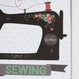 Personalised Sewing Print - detail