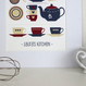 Personalised Graphic Kitchen Print - detail