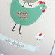 Hello Chicken! Print for Kitchens or Nursery