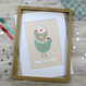 Hello Chicken! Print for Kitchens or Nursery