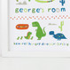 Dinosaur Name Print 