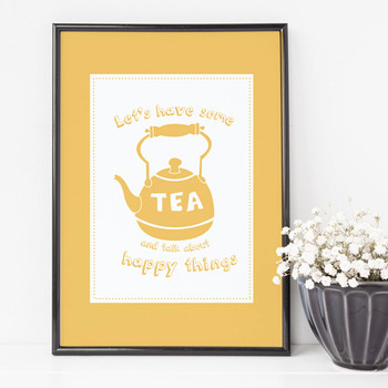 Let's have some tea Print
