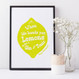 Personalised Gin And Tonic Print