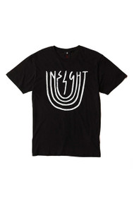 [Sample] Insight, black tee with white print