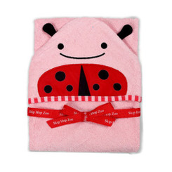 SKIP HOP ZOO  TOWEL LADYBUG