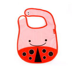 SKIP HOP ZOO tuck-away bibs/LAD