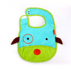 SKIP HOP ZOO tuck-away bibs/DOG