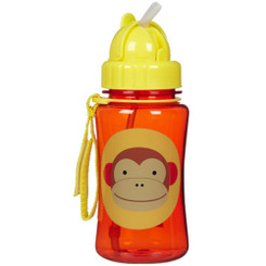 SKIP HOP Zoo Straw Bottle Monk