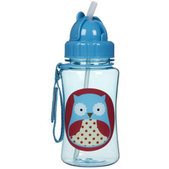 SKIP HOP Zoo Straw Bottle Owl