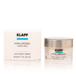 KLAPP/HYALURONIC MULTIPLE EFFECT DAY & NIGHT CREAM 1.7 OZ (50 ML)