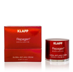 KLAPP/REPAGEN EXCLUSIVE GLOBAL ANTI - AGE  CREAM 1.7 OZ (50 ML)