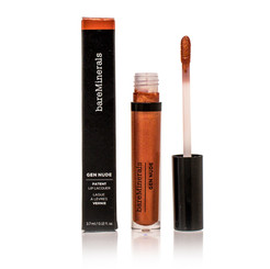 BAREMINERALS/GEN NUDE PATENT LIP LACQUER SMOKY TOPAZ 0.12 OZ (3.7 ML)