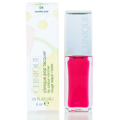 CLINIQUE/POP LACQUER LIP COLOUR (GLOSS) + PRIMER 04 SWEETIE POP .20 OZ