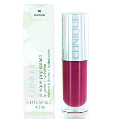 CLINIQUE/POP SPLASH LIP GLOSS + HYDRATION (18) PINOT POP .14 OZ (4.3 ML)