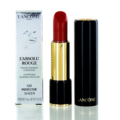 LANCOME/L'ABSOLU ROUGE LIPSTICK 122 INDECISE (SHEER) 0.14 OZ (4 ML)