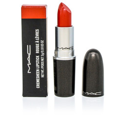 MAC COSMETICS/CREMESHEEN LIPSTICK BRAVE RED .1 OZ (3 ML)