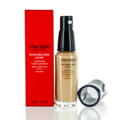 SHISEIDO/SYNCHRO SKIN GLOW LUMINIZING LIQUID FOUNDATION (3/N3) NEUTRAL  1.0 OZ