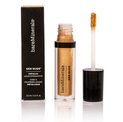 BAREMINERALS/GEN NUDE METALLIC LIQUID EYE SHADOW (GOLDEN TOPAZ) 0.11 OZ (3.3 ML)
