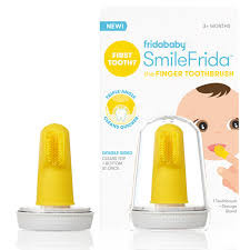 Fridababy SmileFrida The Finger Toothbrush in Yellow