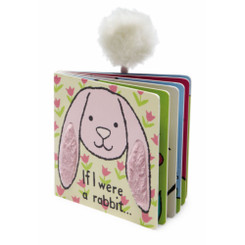 Jellycat Board Book If I Were a Rabbit Pink