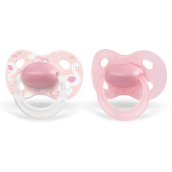 Medela Baby Original Pacifier - Pink 0-6 Months 2pk