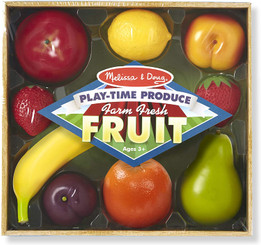 Melissa and Doug - Play-Time Produce Fruit - Play Food