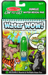 Melissa and Doug Activity Book, Water Wow! Water Reveal Pad, Jungle