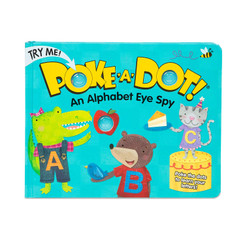 Melissa and Doug Children's Book - Poke-a-Dot: An Alphabet Eye Spy