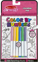 Melissa and Doug Color By Numbers - Pink