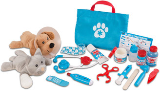 Melissa and Doug Examine Treat Pet Vet Play Set