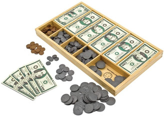 Melissa and Doug Play Money Set - Educational Toy With Paper Bills and Plastic Coins