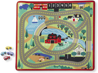Melissa and Doug Round the Town Road Rug