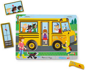 Melissa and Doug The Wheels on the Bus Sound Puzzle