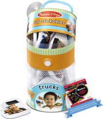 Melissa and Doug Tub Stickables - Trucks