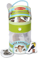 Melissa and Doug Tub Stickables - Wild Animals