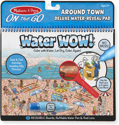Melissa and Doug Water Wow Around Town Deluxe Water Reveal Pad