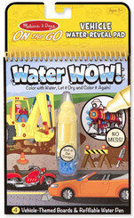 Melissa and Doug Water Wow! Vehicles On the Go Travel Activity