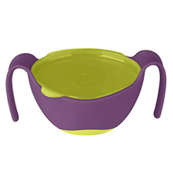 B.box Bowl & Straw - passion splash402 purple