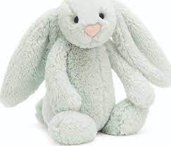 Jellycat Bashful Seaspray Bunny Medium Plush Toy - Ages 0+