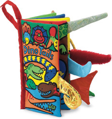 Jellycat Dino Tails' Touch & Feel Book