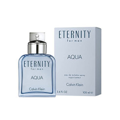 CK ETERNITY AQUA 3.4 OZ EDT SPR